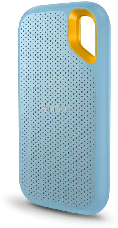 Внешний SSD SanDisk Extreme Portable V2 4 ТБ, голубой Фото-3