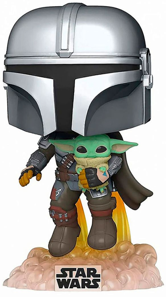 

Funko Фигурка POP! Mandalorian: Mando Flying
