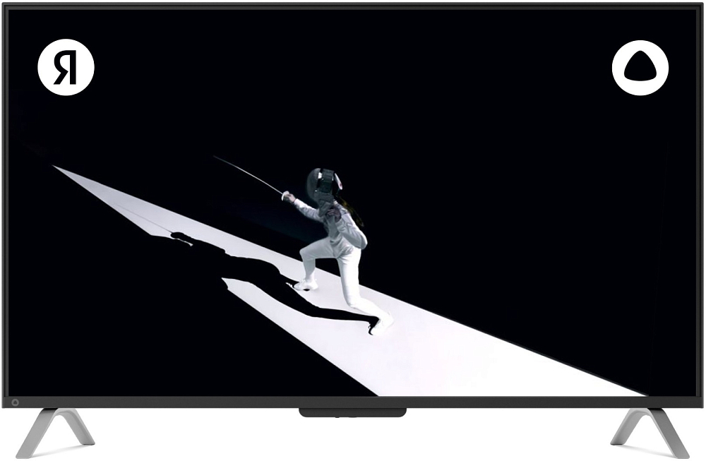 

Яндекс Телевизор ТВ Станция с Алисой 50" 4K UHD, черный