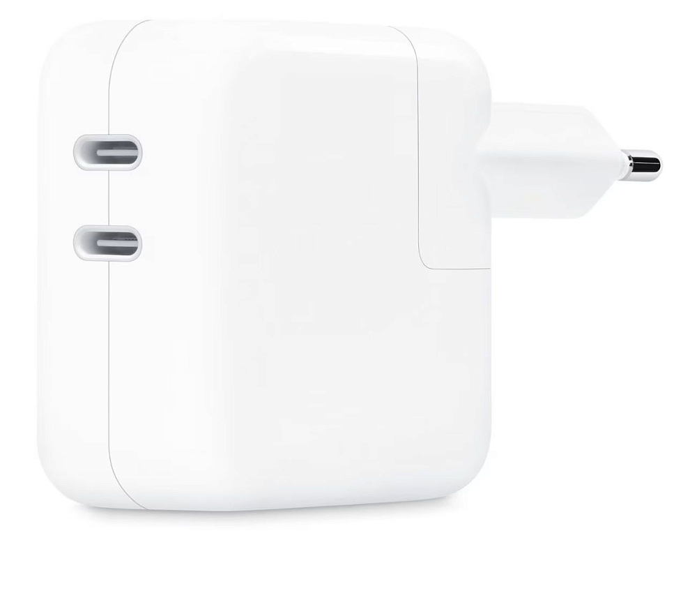 

Apple Адаптер питания 2 USB-C 35 Вт, Белый