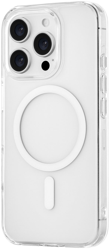 Чехол moonfish MagSafe для iPhone 16 Pro, поликарбонат, прозрачный