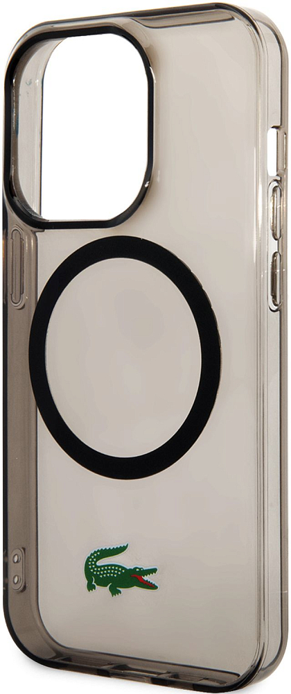 

Lacoste Чехол Hard Logo MagSafe для iPhone 14 Pro Max, черный