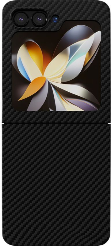 Чехол VLP Kevlar Case для Z Flip5, черный Фото-2