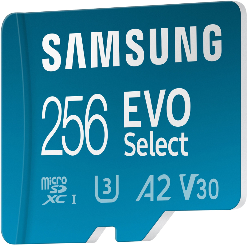 Карта памяти Samsung microSDXC, UHS-I, 256 ГБ Фото-2