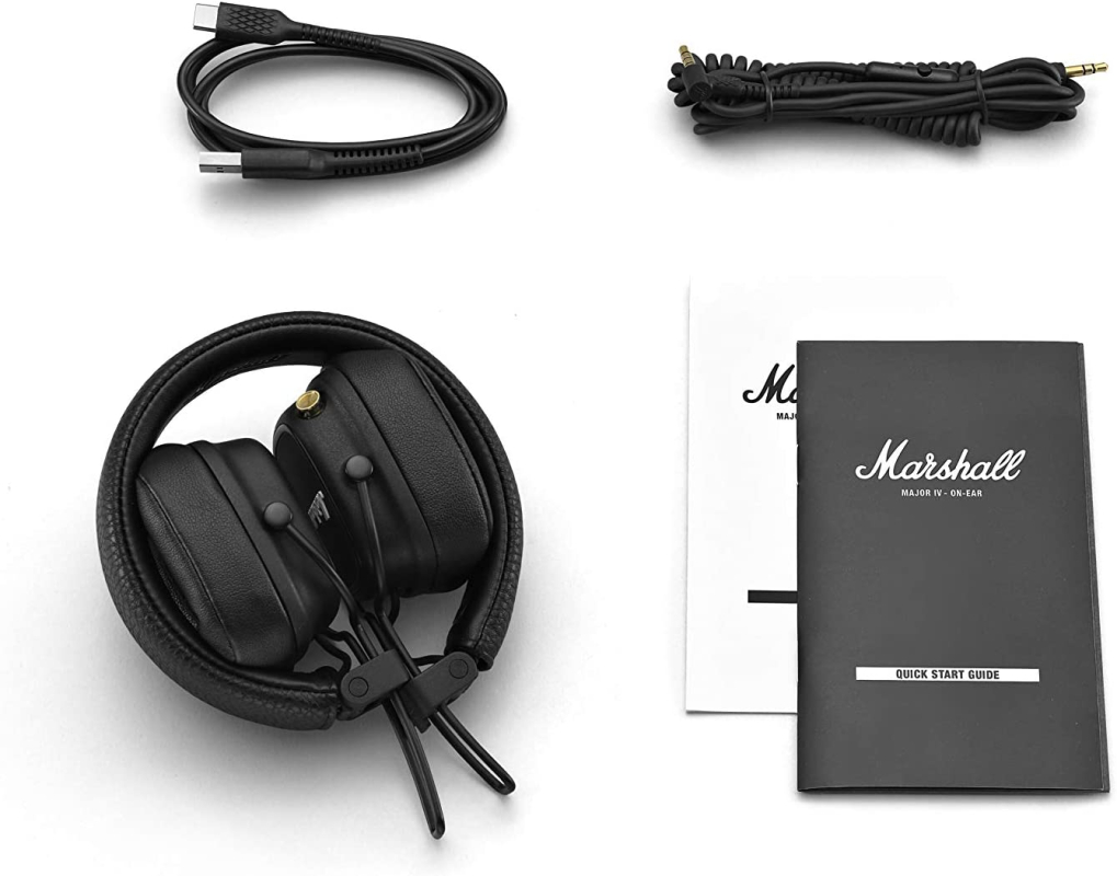 Беспроводные наушники Marshall Major IV, черный Фото-9