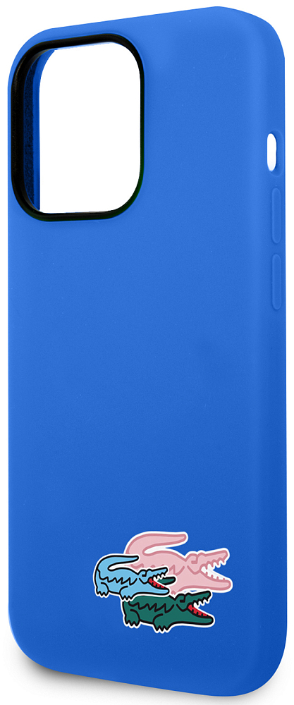 

Lacoste Чехол Hard Logo для iPhone 14 Pro Max, голубой