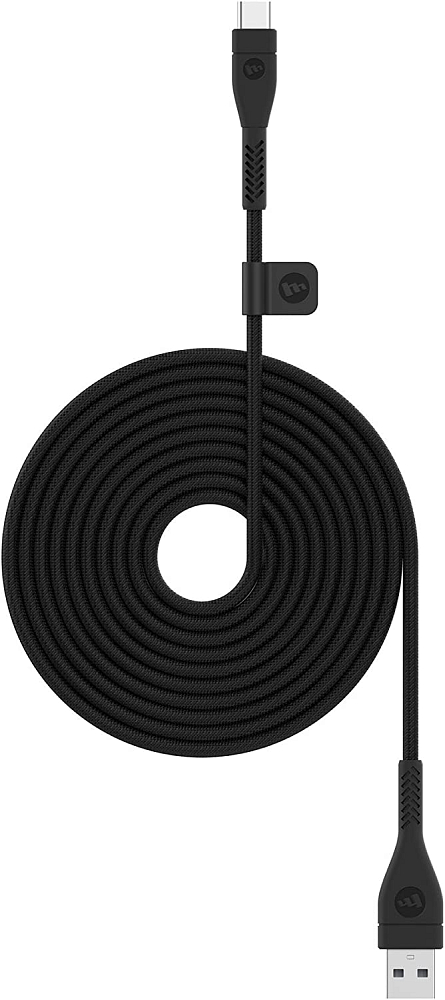 

Mophie Кабель USB-A - USB-C (1 м), текстиль, черный