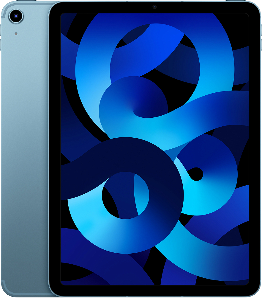 

Apple iPad Air (2022) 10,9" Wi-Fi + Cellular 256 ГБ, голубой, iPad Air (2022) 10,9" Wi-Fi + Cellular 256 ГБ, голубой