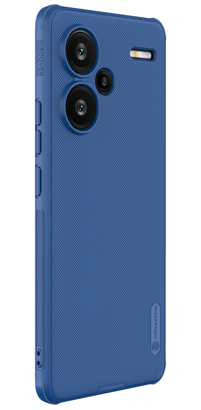 Чехол Nillkin Frosted Shield Pro для Redmi Note 13 Pro plus, синий Фото-3