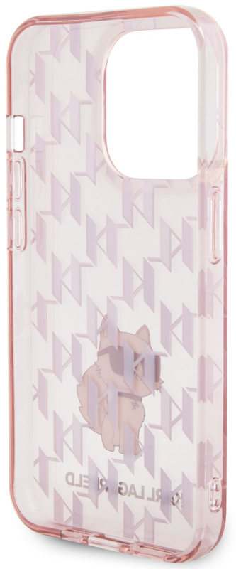 Чехол Karl Lagerfeld NFT Choupette для iPhone 15 Pro, розовый Фото-2