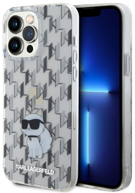 Чехол Karl Lagerfeld NFT Choupette для iPhone 15 Pro Max, прозрачный Фото-3
