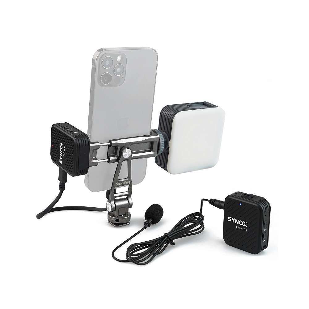 

Комплект Synco x SmallRig Vlogger Kit Filmmaker for Smartphones, черный
