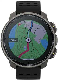 Спортивные часы Suunto Vertical Titanium Solar, черный