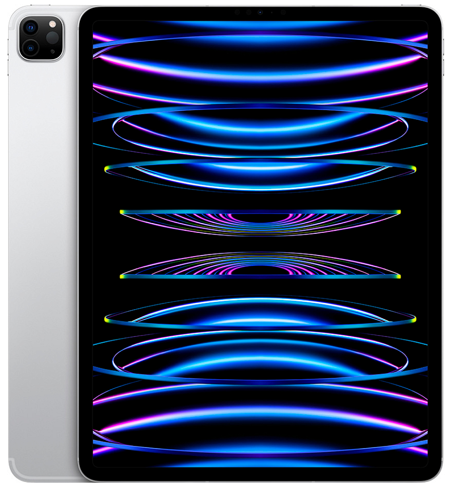 

Apple iPad Pro (2022) 12,9" Wi-Fi + Cellular 2 ТБ, серебристый, iPad Pro (2022) 12,9" Wi-Fi + Cellular 2 ТБ, серебристый