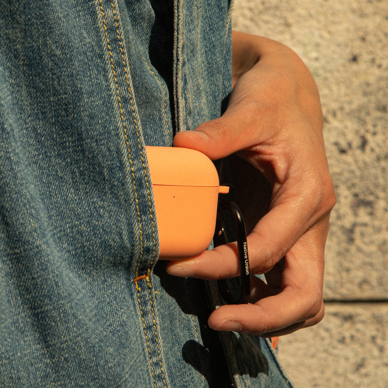 Чехол Native Union Active Case для AirPods 4, абрикосовый Фото-3