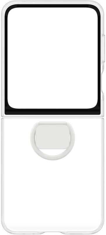 Чехол Samsung Clear Case Flip6 прозрачный Фото-6