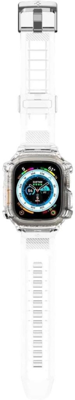 Ремешок Spigen Rugged Armor Pro Crystal Clear для Apple Watch Ultra, 49 мм, прозрачный Фото-5