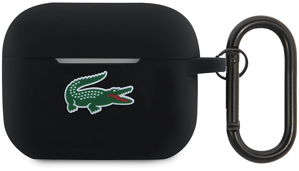 

Lacoste Чехол для AirPods Pro 2, силикон, черный