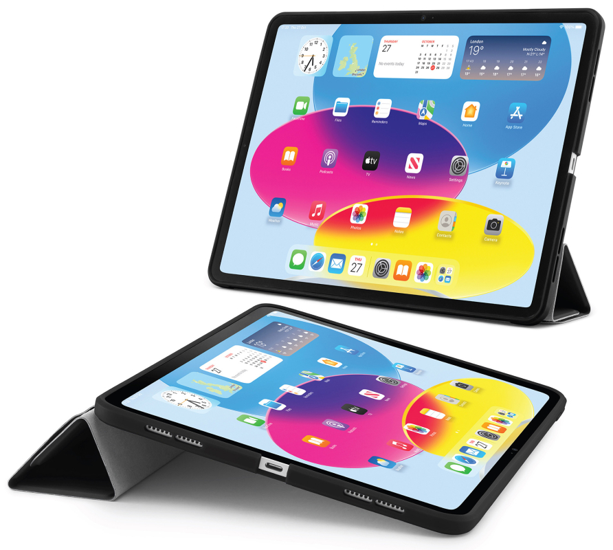 Чехол Pipetto для iPad 10.9 (2022) Origami Case, черный Фото-4