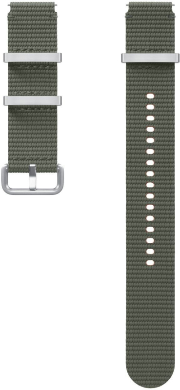 Ремешок Samsung Galaxy Watch 7 Текстиль M/L зелёный