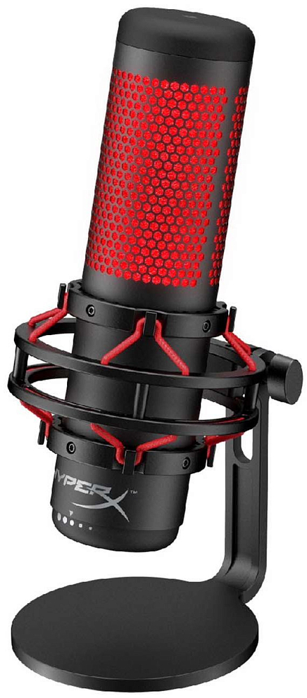 

HyperX Микрофон игровой QuadCast, черный