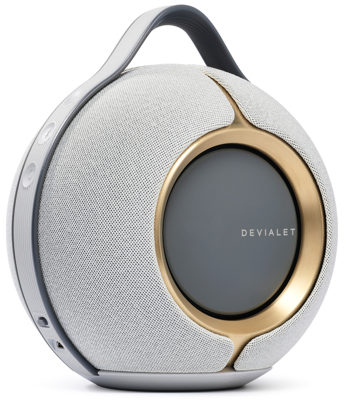 Акустика портативная Devialet Mania Opéra de Paris, светло-серый/золото