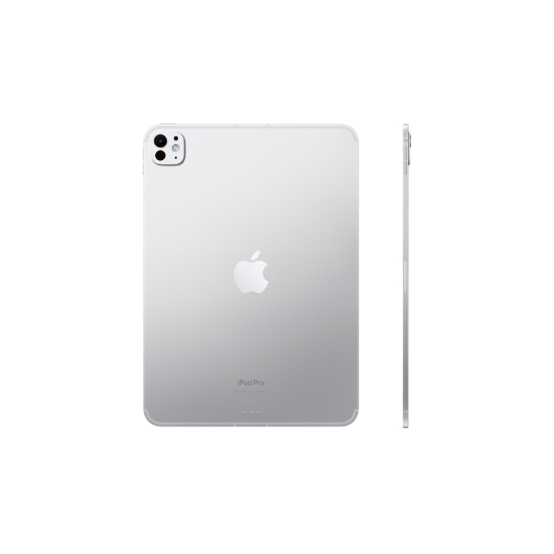 Apple iPad Pro (M4, 2024) 11" Wi-Fi + Cellular 512 ГБ, серебристый Фото-2