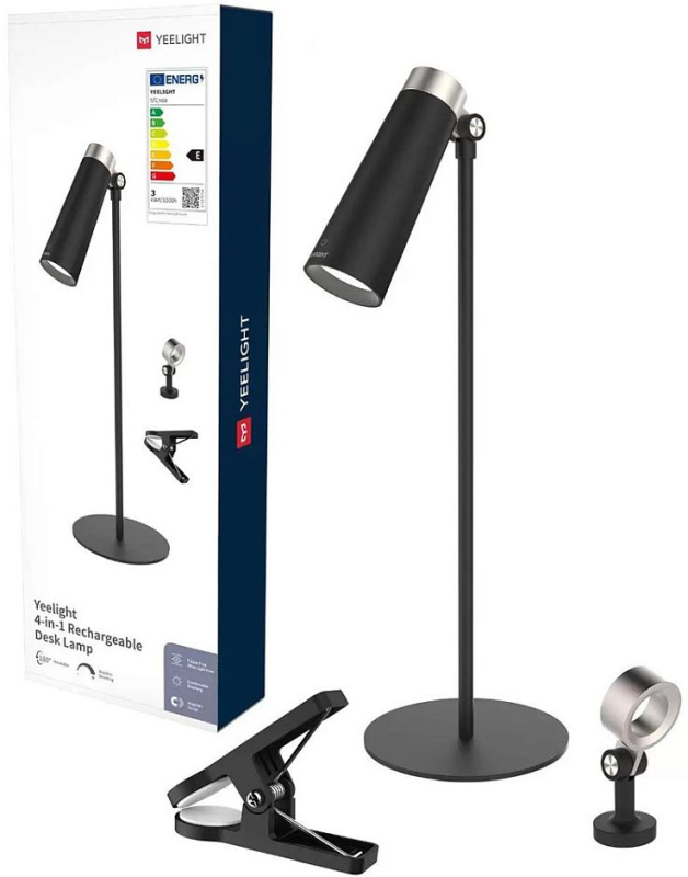 Лампа настольная Yeelight 4в1, черный Фото-4