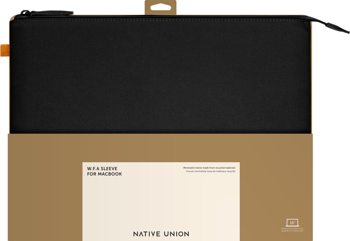 Чехол-коверт Native Union Stow Lite Sleeve 16", черный Фото-7