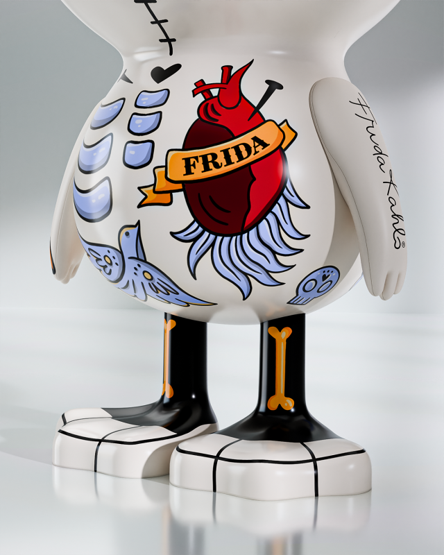 Фигура Tud Toy The Ugly Duck Frida Kahlo, L Фото-10