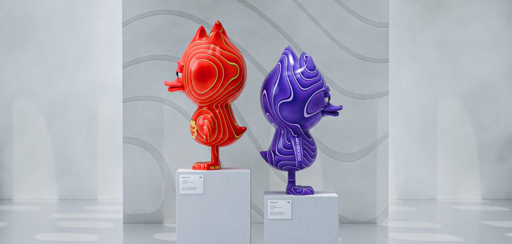 Фигура Tud Toy The Ugly Duck Chupa Chups, фиолетовый Фото-7
