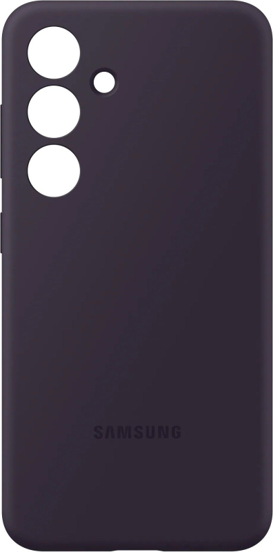 Чехол Samsung Silicone Case S24 темно-фиолетовый Фото-4