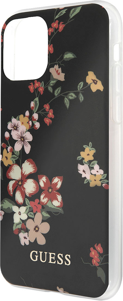 Чехол Flower для iPhone 11, черный