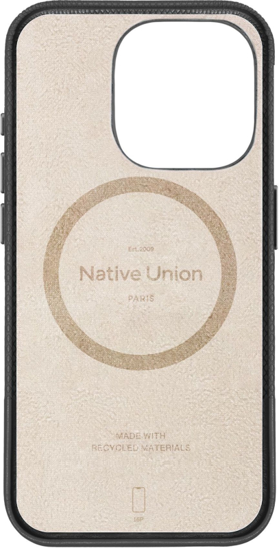 Чехол Native Union (RE)Classic Case MagSafe для iPhone 16 Pro, черный Фото-2