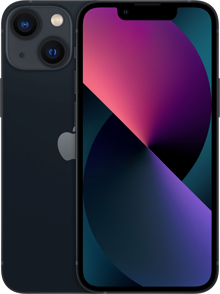 iPhone 13 mini, 128 ГБ, «тёмная ночь»