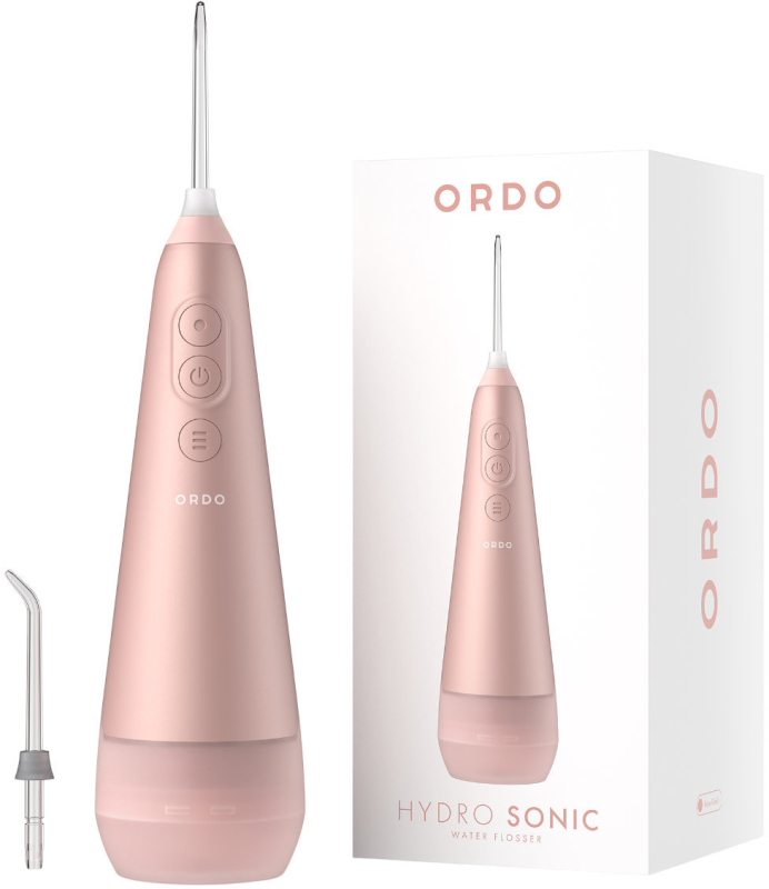 Ирригатор ORDO Hydro Sonic Water Flosser, розовый Фото-2