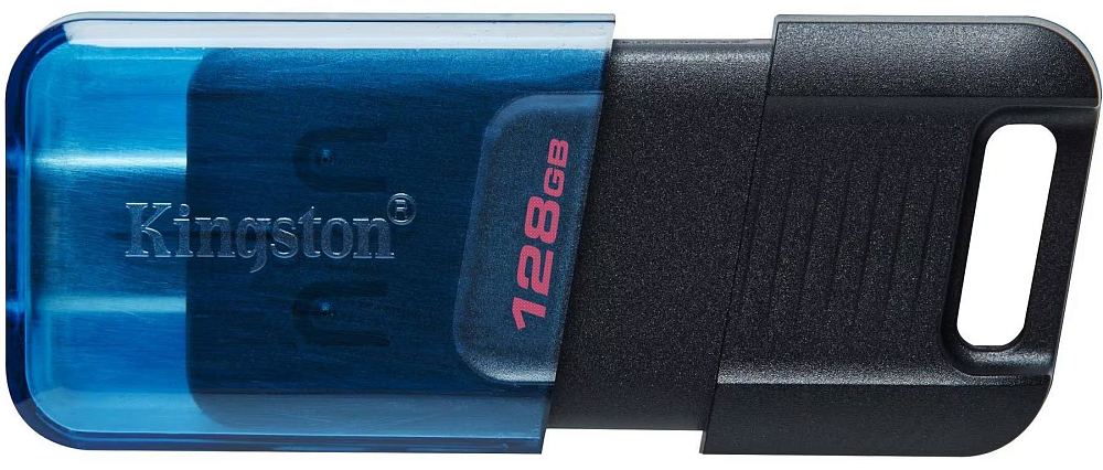 

Kingston Флеш-накопитель 128 Гб DataTraveler 80M, USB-C, Разноцветный
