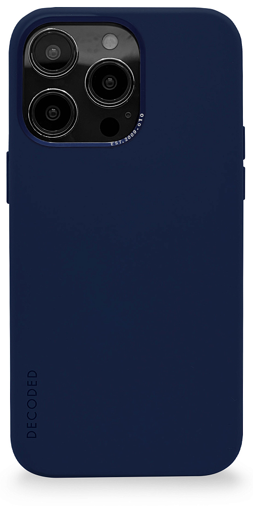 

Decoded Чехол Silicone Back Cover для iPhone 14 Pro Max, силикон, синий