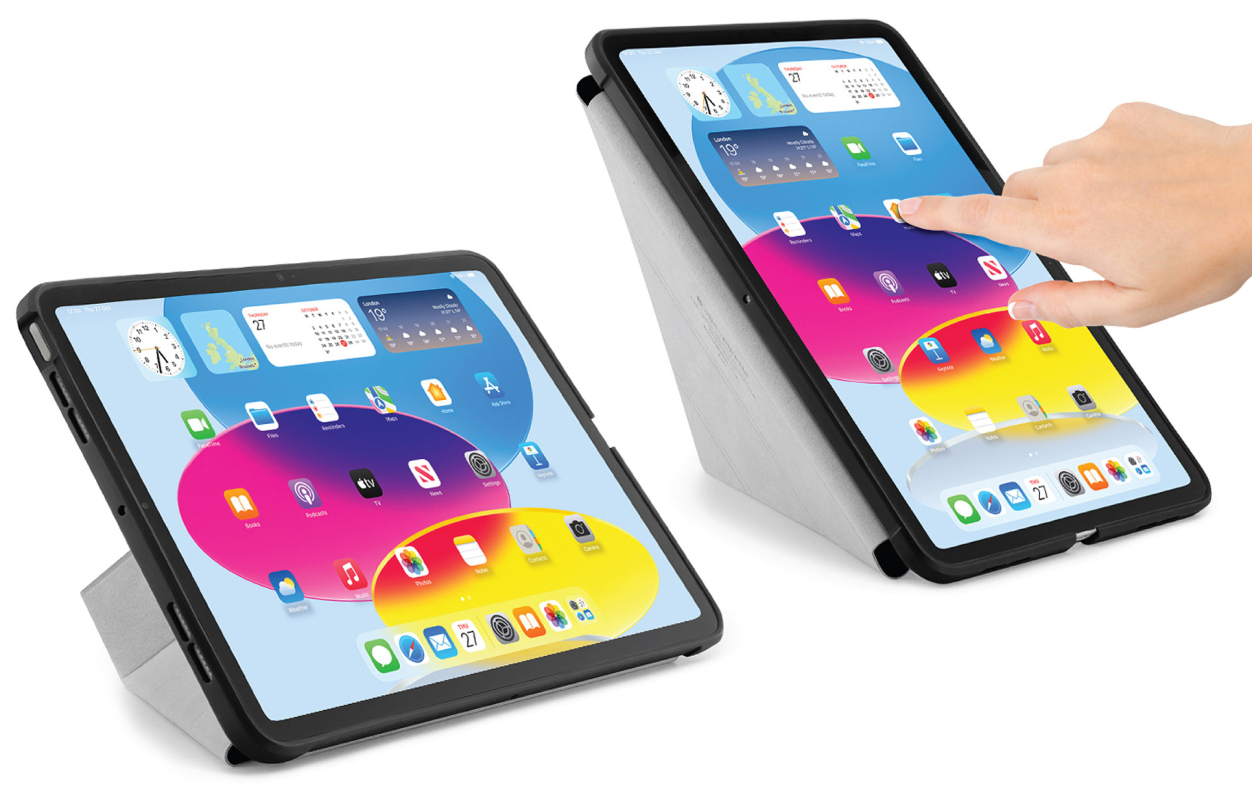 Чехол Pipetto для iPad 10.9 (2022) Origami Case, черный Фото-3