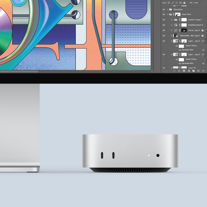 Apple Mac Mini (M4 10C CPU, 10C GPU, 2024) 32 ГБ, 512 ГБ SSD Фото-4