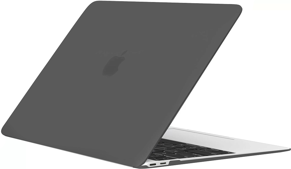 

moonfish Накладка для MacBook Air 13" (2018-20), soft touch, темно-серый