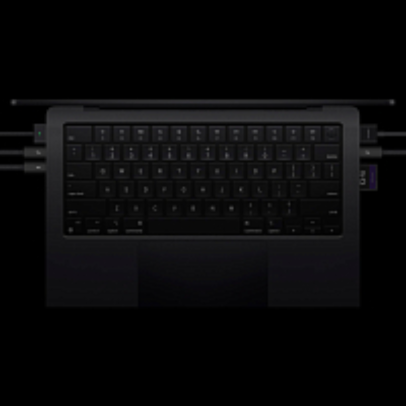 Apple MacBook Pro 16" (M4 Max 16C CPU, 40C GPU, 2024) 128 ГБ, 4 ТБ SSD, серебристый Фото-8