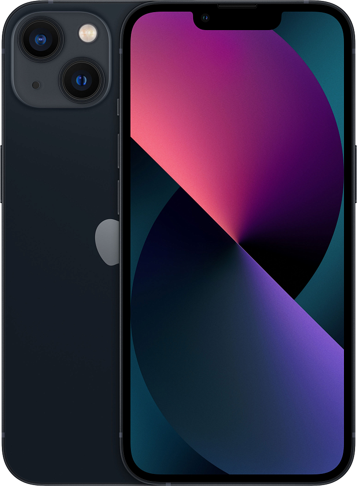 iPhone 13, 128 ГБ, «тёмная ночь»