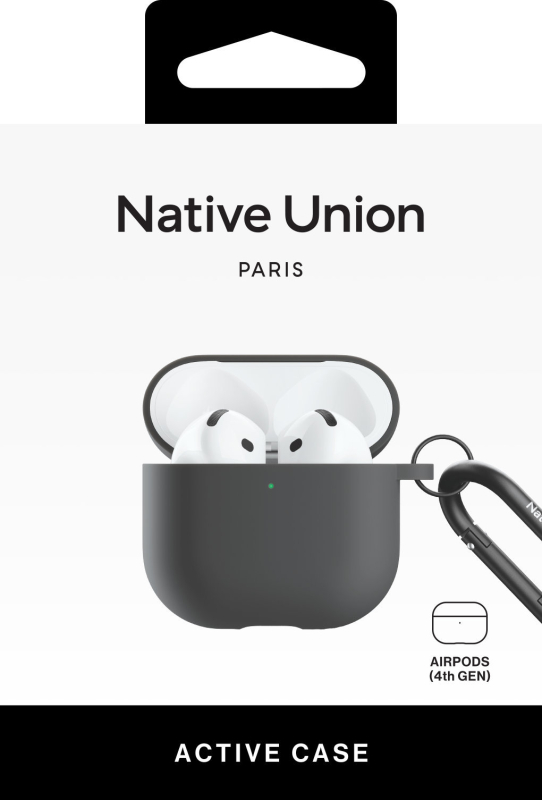 Чехол Native Union Active Case для AirPods 4, черный Фото-2