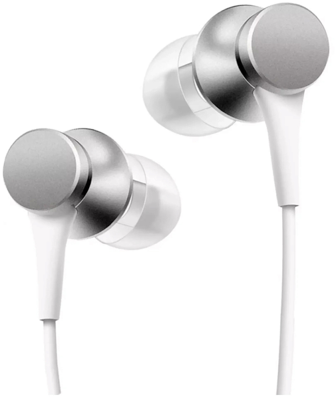 Наушники Xiaomi In-Ear Headphones Basic серебристый