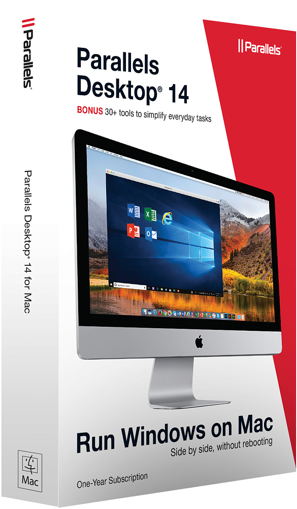 

ПО загружаемое для компьютеров Apple, Parallels Desktop для Mac (версия 14)