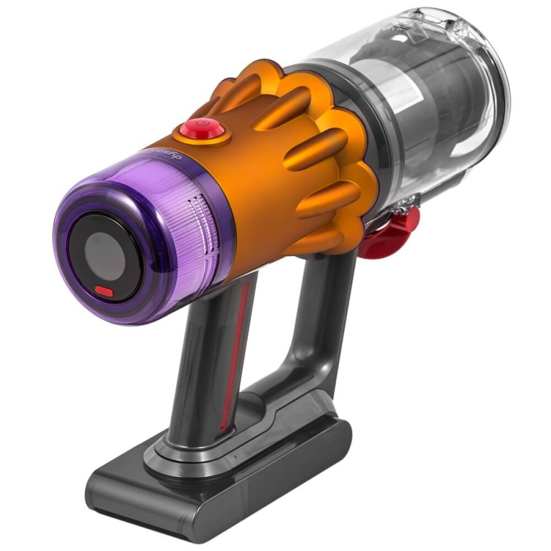 Беспроводной пылесос Dyson V12 Detect Slim Absolute, желтый/фиолетовый Фото-4