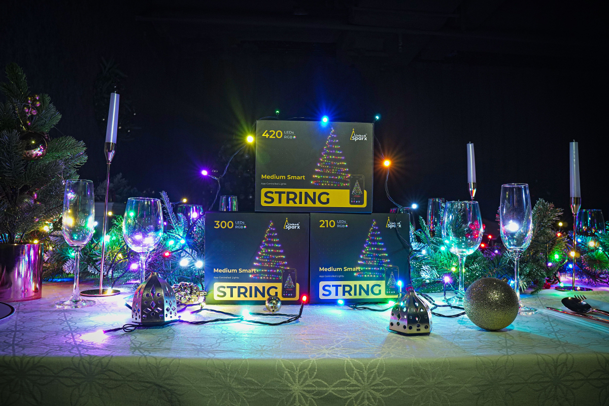 Гирлянда елочная Linked Sparx String, 210 ламп Фото-6