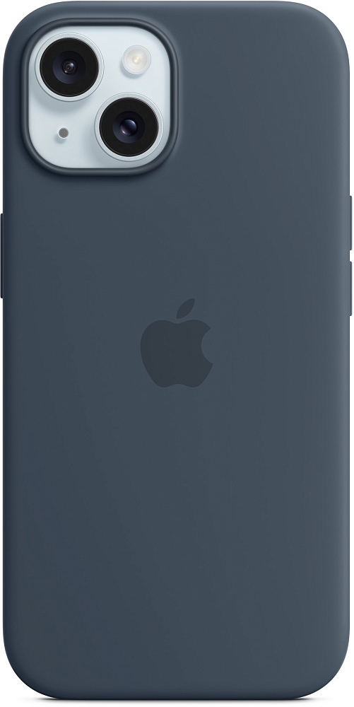 

Apple Чехол MagSafe для iPhone 15, силикон, «грозовая туча»
