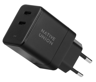 Сетевое зарядное устройство Native Union Fast GaN Charger USB-C, PD, 35Вт, черный